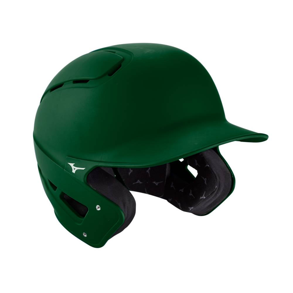 Panske Prilba Mizuno B6 Baseball Batting Zelene Vypredaj QLHF65849